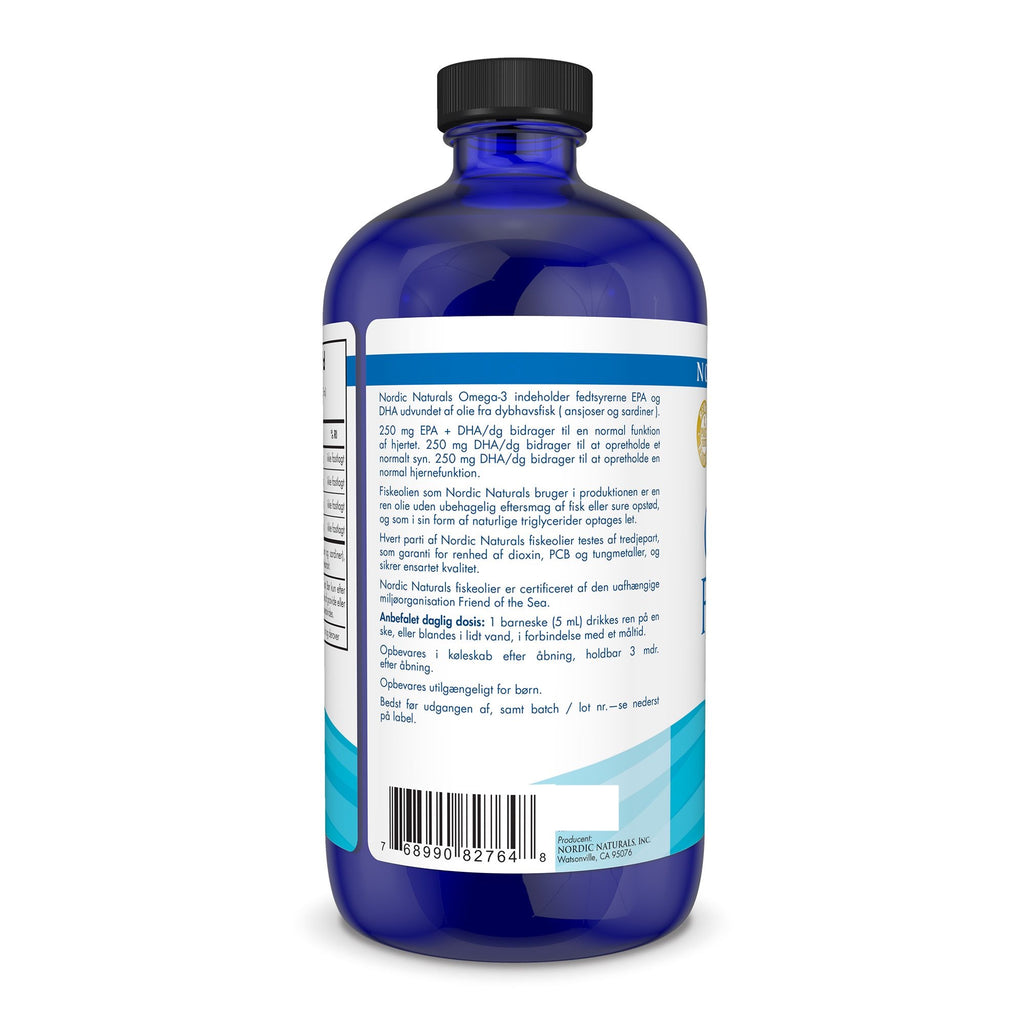 Omega 3 Flydende – Citrus 473 ml | Nordic Naturals