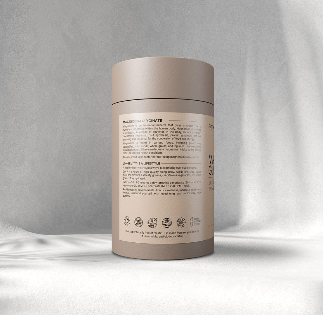 Magnesium Glycinate 800 mg – 320 kapsler | Augmentlife