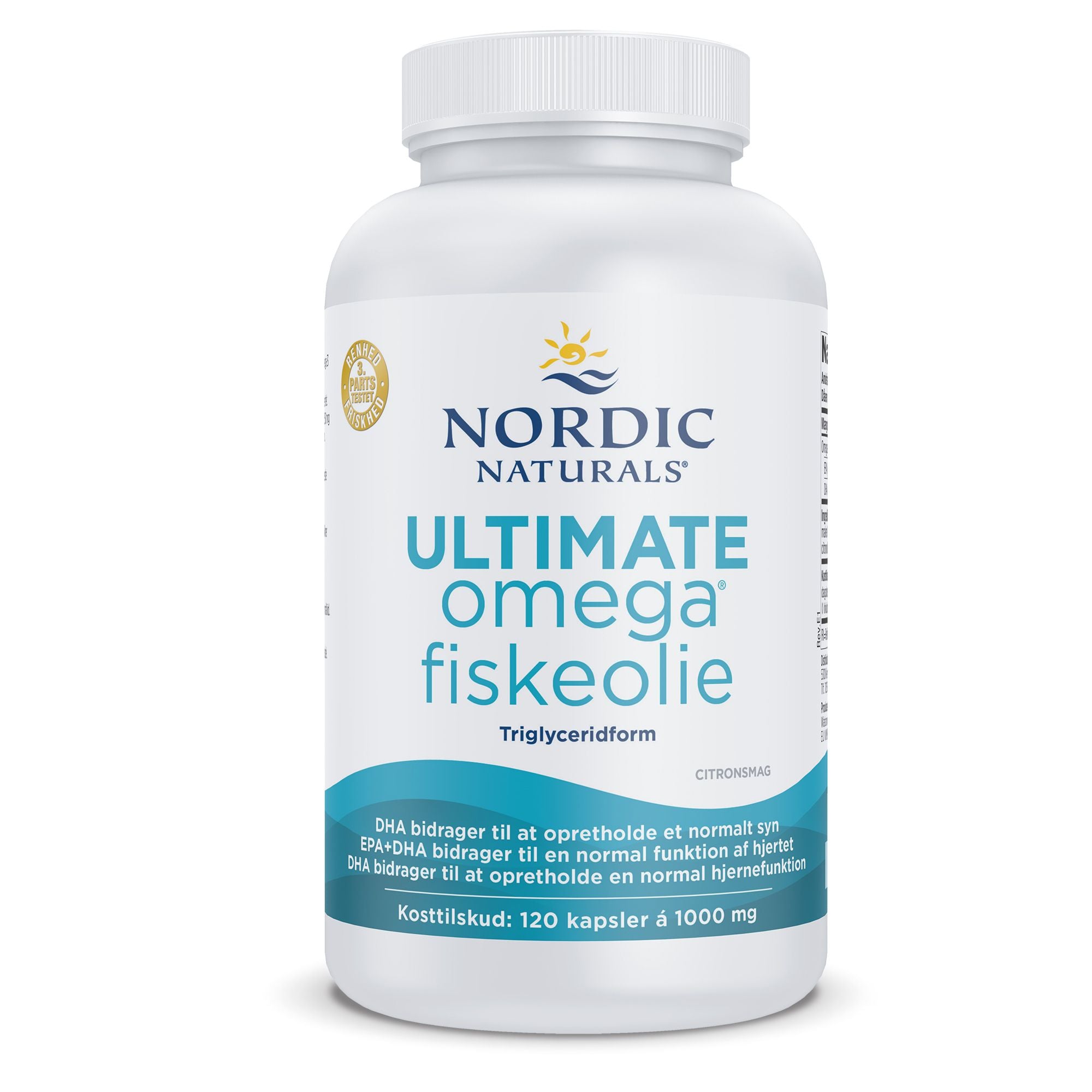 Omega 3 – Ultimate Omega 120 kapsler citron | Nordic Naturals