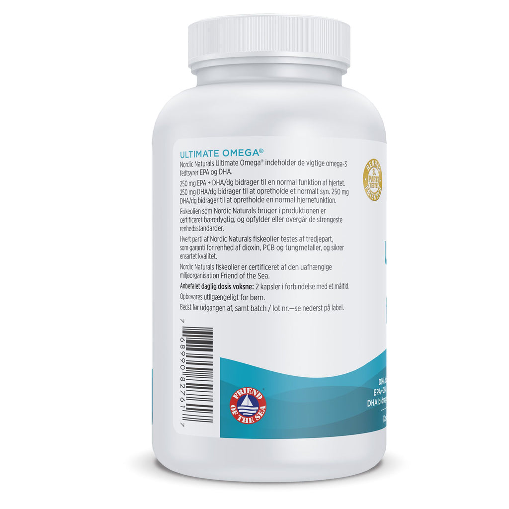 Omega 3 – Ultimate Omega 120 kapsler citron | Nordic Naturals